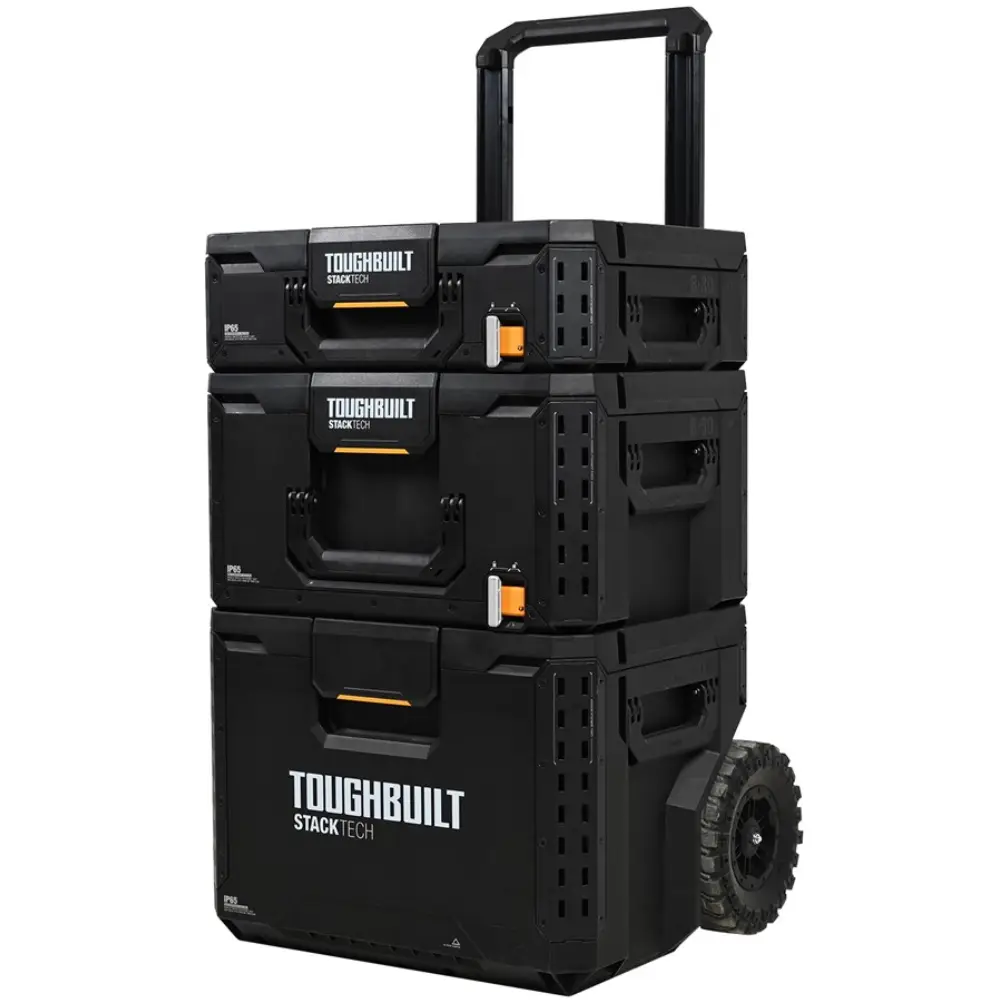 Conjunto 3 Caixas de Ferramentas Toughbuilt STACKTECH
